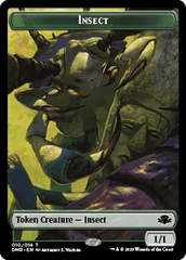 Insect // Saproling Double-Sided Token [Dominaria Remastered Tokens] MTG Single Magic: The Gathering  | Multizone: Comics And Games