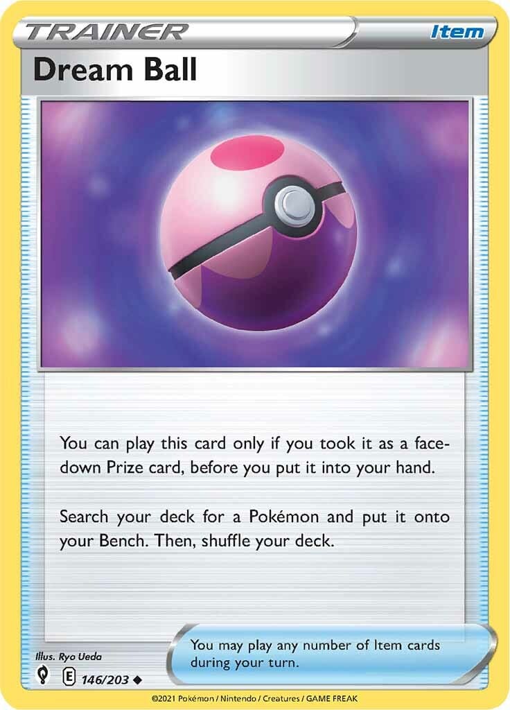 Dream Ball (146/203) [Sword & Shield: Evolving Skies] Pokemon Single Pokémon  | Multizone: Comics And Games