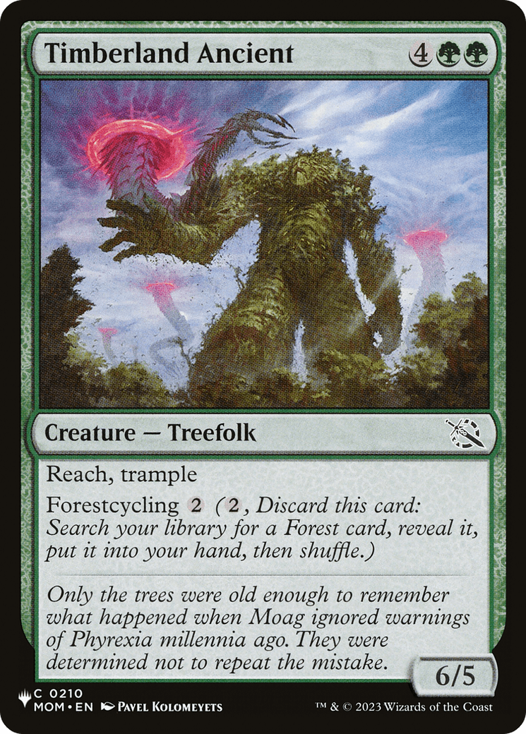 Timberland Ancient [The List] MTG Single Magic: The Gathering  | Multizone: Comics And Games