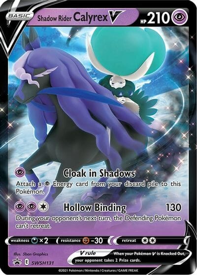 Shadow Rider Calyrex V (SWSH131) [Sword & Shield: Black Star Promos] Pokemon Single Pokémon  | Multizone: Comics And Games