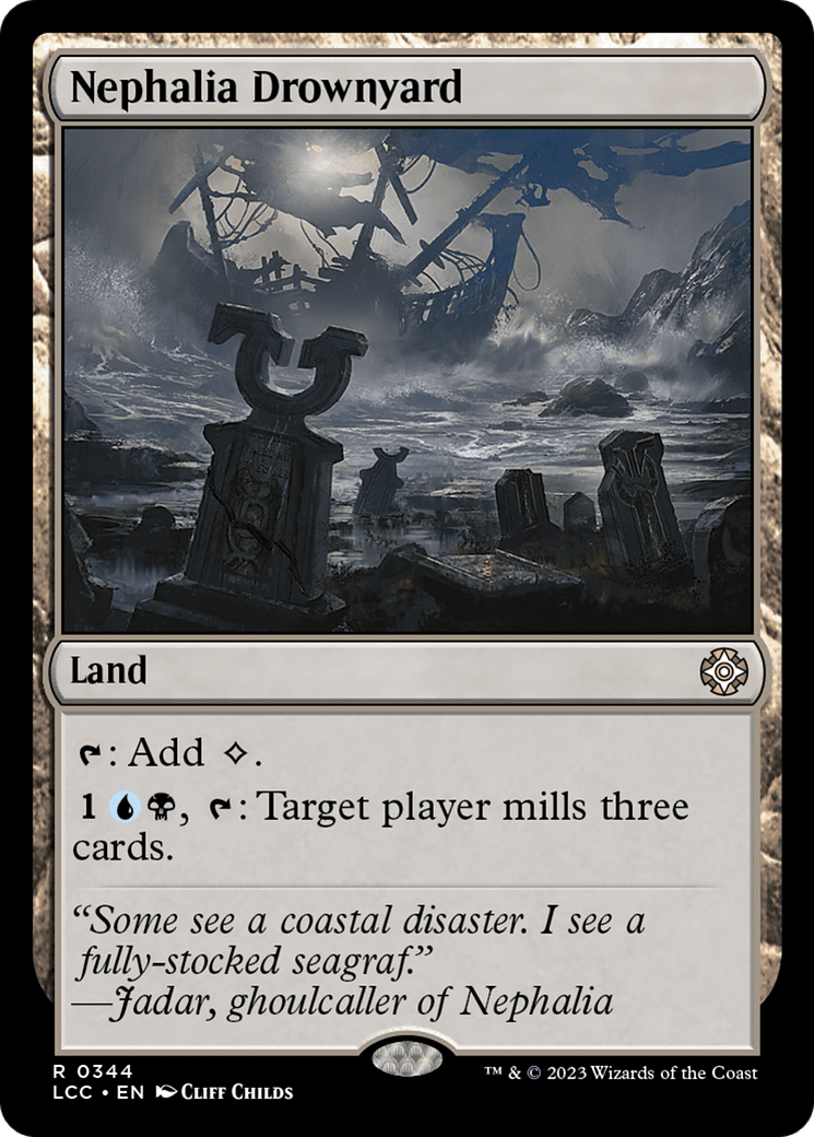Nephalia Drownyard [The Lost Caverns of Ixalan Commander] MTG Single Magic: The Gathering  | Multizone: Comics And Games