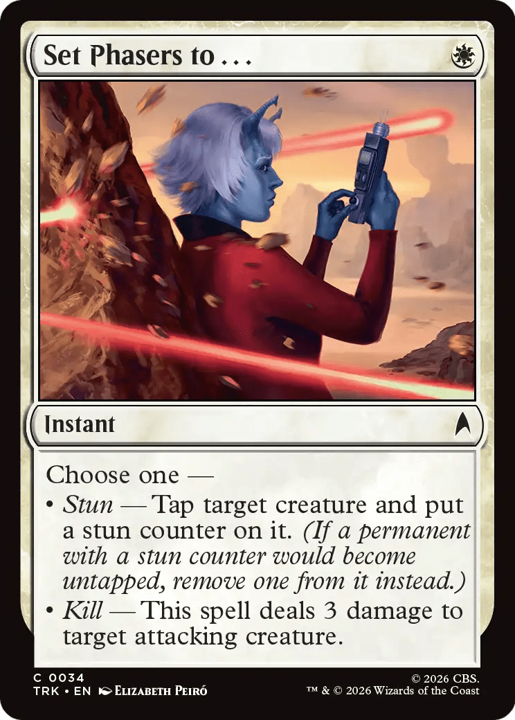 Set Phasers to . . . [Star Trek] MTG Single Magic: The Gathering  | Multizone: Comics And Games