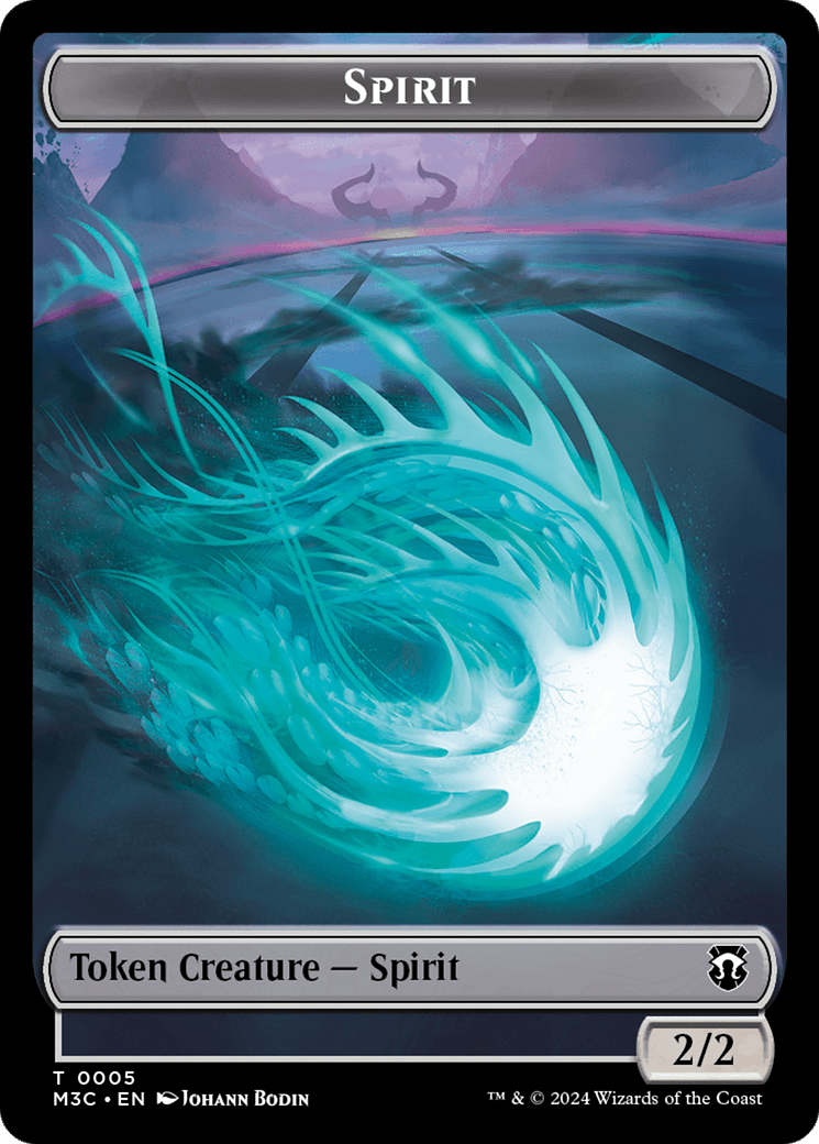 Eldrazi // Spirit Double-Sided Token [Modern Horizons 3 Commander Tokens] MTG Single Magic: The Gathering  | Multizone: Comics And Games