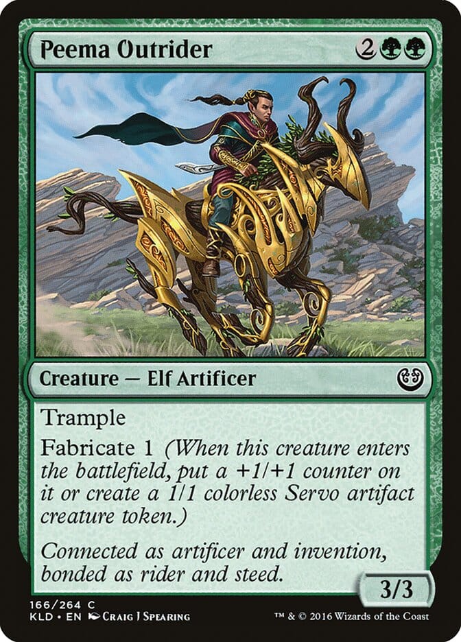 Peema Outrider [Kaladesh] MTG Single Magic: The Gathering  | Multizone: Comics And Games