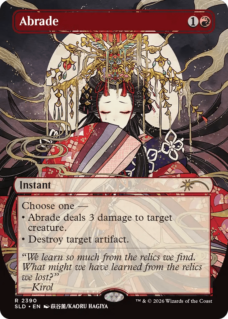 Abrade (2390) [Secret Lair Drop Series] MTG Single Magic: The Gathering  | Multizone: Comics And Games