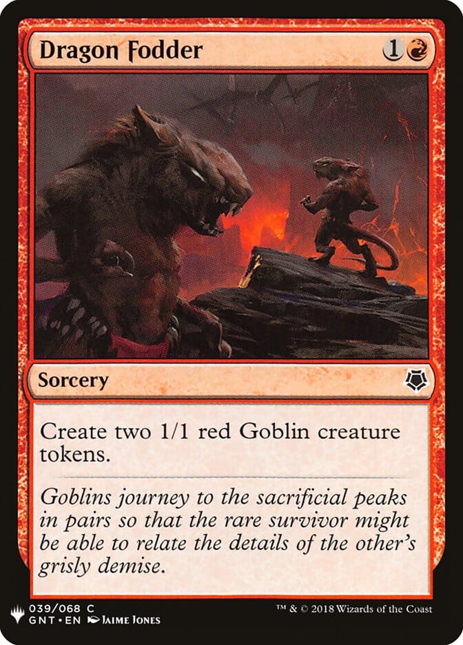 Dragon Fodder [Mystery Booster] MTG Single Magic: The Gathering  | Multizone: Comics And Games