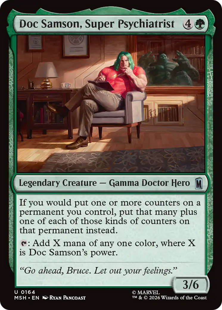 Doc Samson, Super Psychiatrist [Marvel Super Heroes] | Multizone: Comics And Games