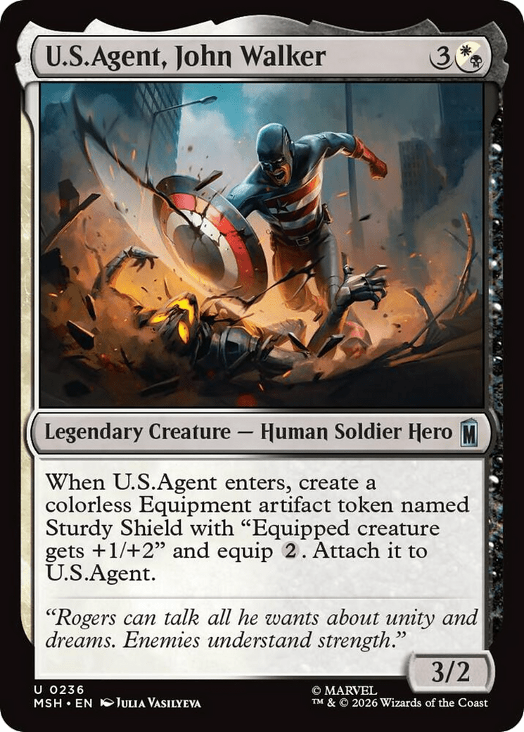 U.S.Agent, John Walker [Marvel Super Heroes] MTG Single Magic: The Gathering  | Multizone: Comics And Games