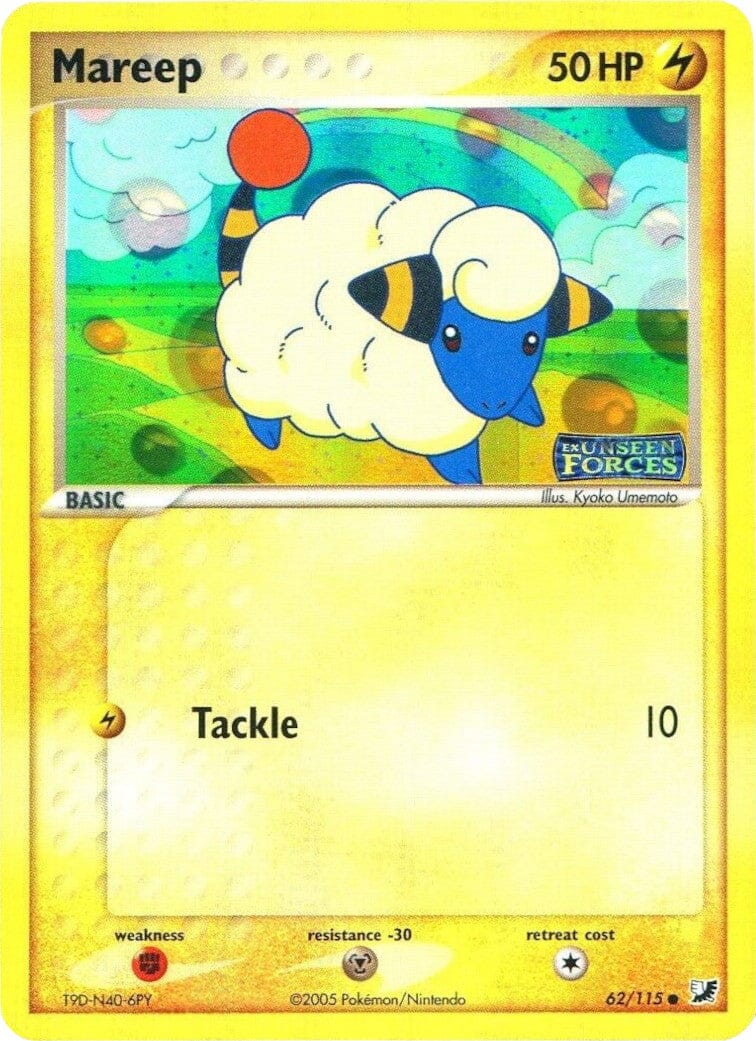 Mareep (62/115) (Stamped) [EX: Unseen Forces] Pokemon Single Pokémon  | Multizone: Comics And Games