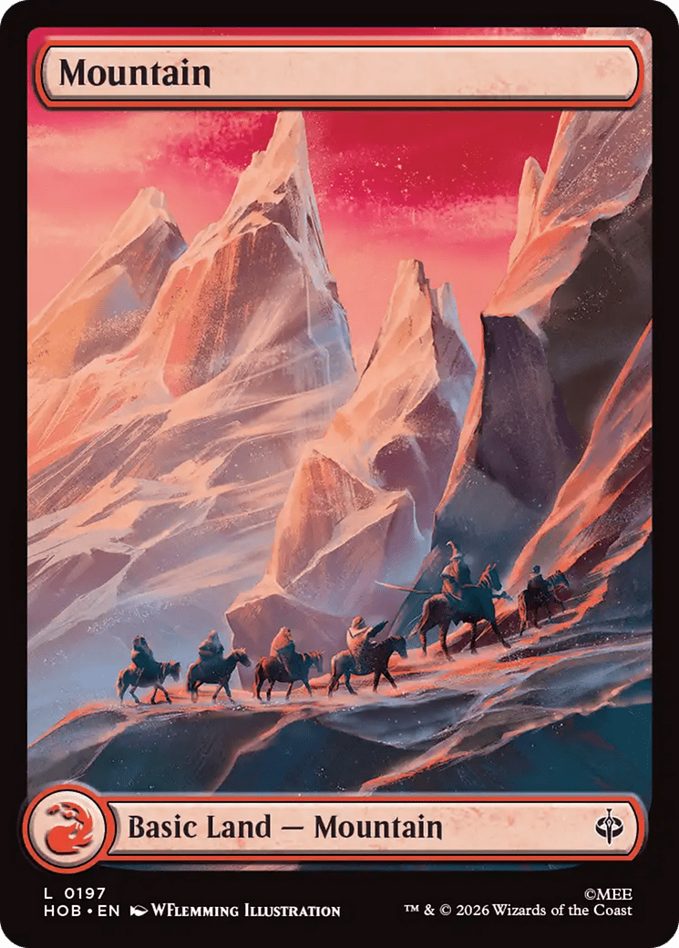 Mountain (0197) [The Hobbit] MTG Single Magic: The Gathering  | Multizone: Comics And Games