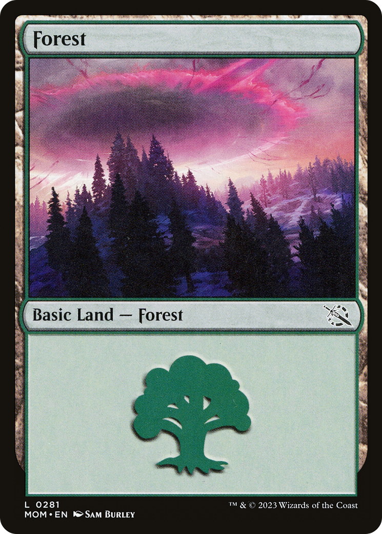 Forest (281) [March of the Machine] MTG Single Magic: The Gathering  | Multizone: Comics And Games