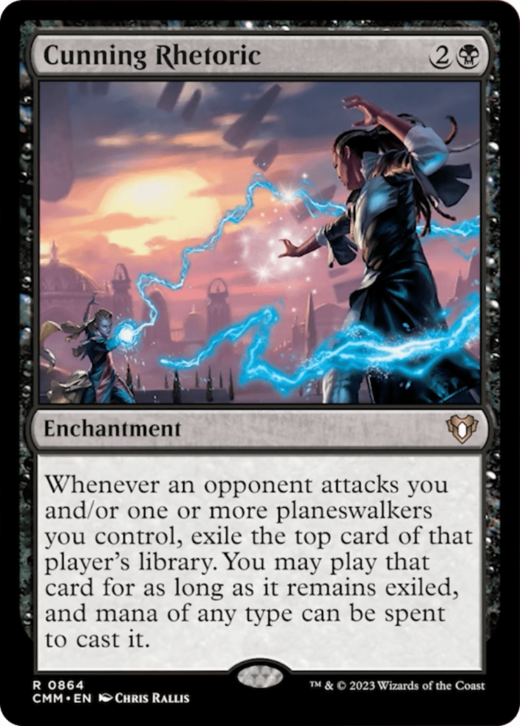 Cunning Rhetoric [Commander Masters] MTG Single Magic: The Gathering  | Multizone: Comics And Games