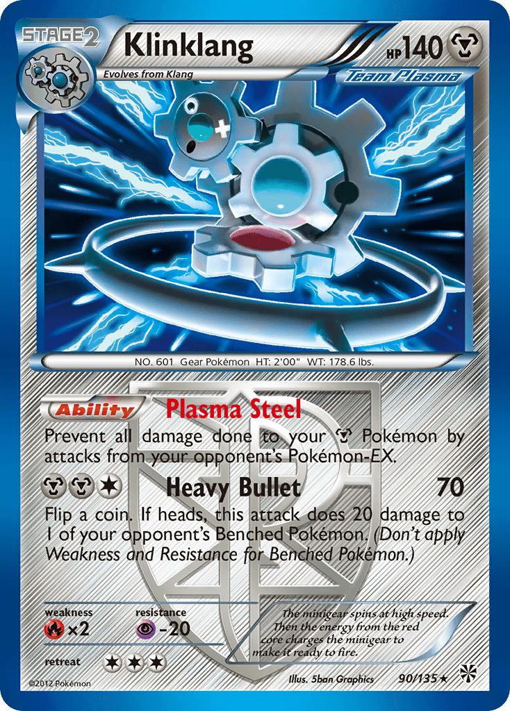 Klinklang (90/135) [Black & White: Plasma Storm] Pokemon Single Pokémon  | Multizone: Comics And Games