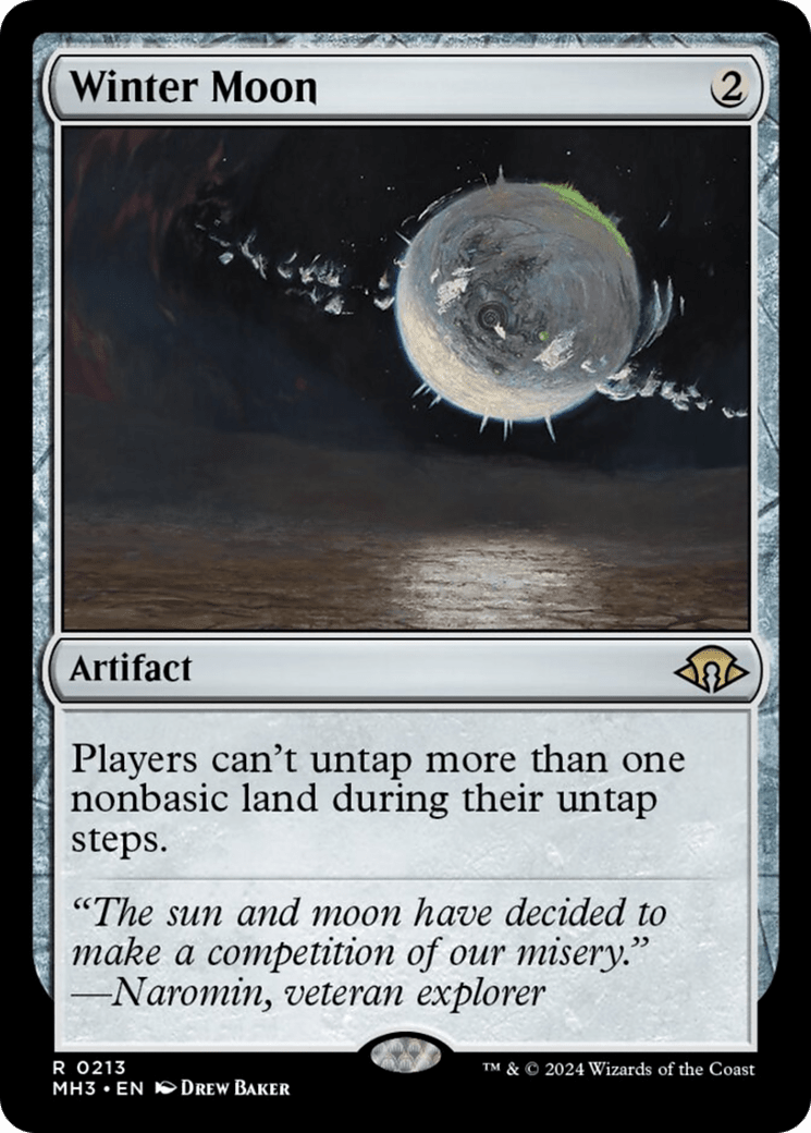Winter Moon [Modern Horizons 3] MTG Single Magic: The Gathering  | Multizone: Comics And Games