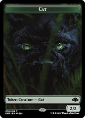Goblin // Cat (008) Double-Sided Token [Dominaria Remastered Tokens] MTG Single Magic: The Gathering  | Multizone: Comics And Games