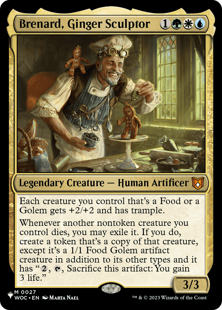 Brenard, Ginger Sculptor (WOC) [The List] MTG Single Magic: The Gathering  | Multizone: Comics And Games