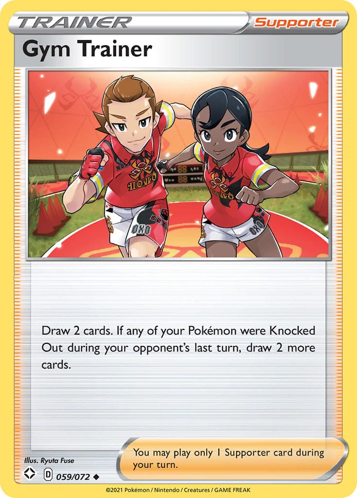 Gym Trainer (059/072) [Sword & Shield: Shining Fates] Pokemon Single Pokémon  | Multizone: Comics And Games