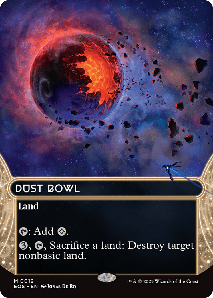 Dust Bowl (0012) (Borderless) [Edge of Eternities: Stellar Sights] MTG Single Magic: The Gathering  | Multizone: Comics And Games