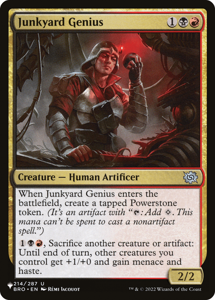 Junkyard Genius [The List] MTG Single Magic: The Gathering  | Multizone: Comics And Games