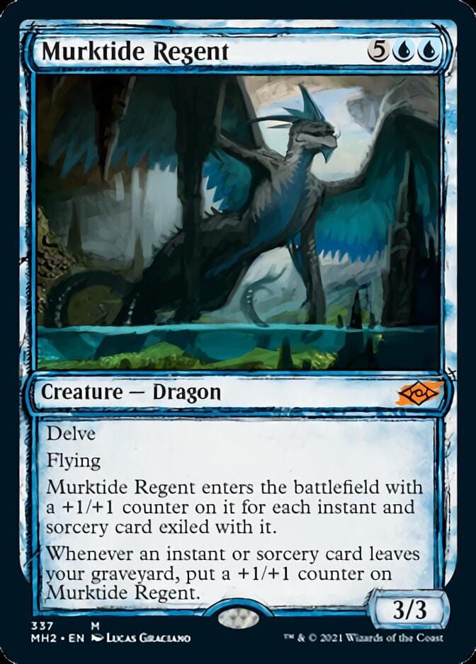 Murktide Regent (Sketch) [Modern Horizons 2] MTG Single Magic: The Gathering  | Multizone: Comics And Games