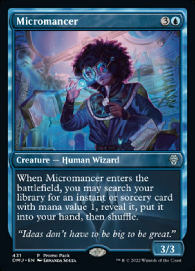 Micromancer (Promo Pack) [Dominaria United Promos] MTG Single Magic: The Gathering  | Multizone: Comics And Games