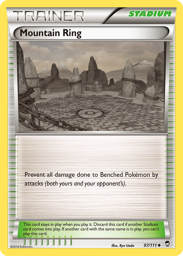Mountain Ring (97/111) [XY: Furious Fists] Pokemon Single Pokémon  | Multizone: Comics And Games