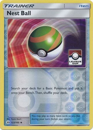 Nest Ball (123/149) (League Promo) [Sun & Moon: Base Set] Pokemon Single Pokémon  | Multizone: Comics And Games