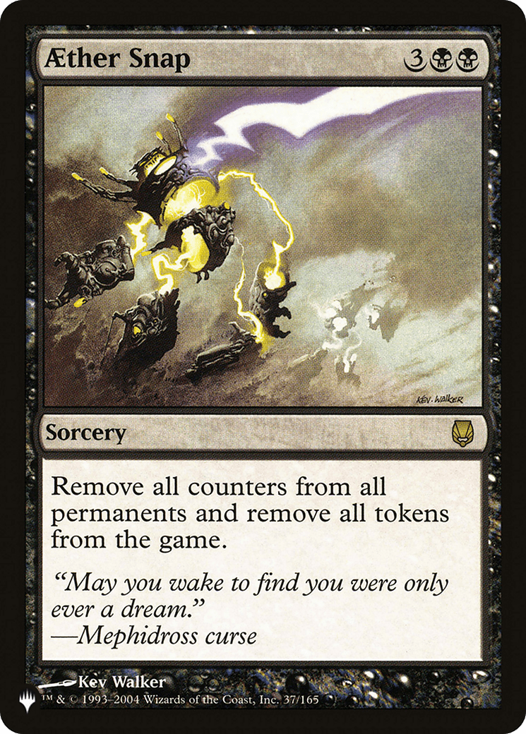 Aether Snap [The List] MTG Single Magic: The Gathering  | Multizone: Comics And Games