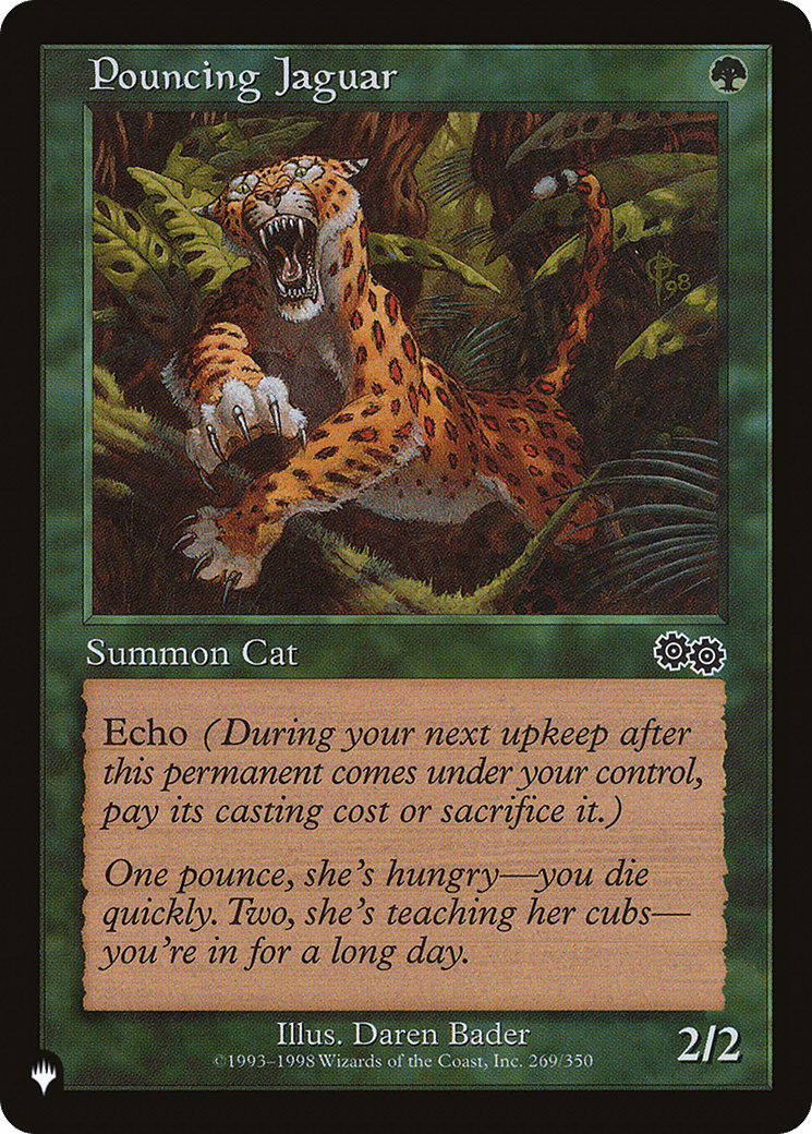 Pouncing Jaguar [The List] MTG Single Magic: The Gathering  | Multizone: Comics And Games