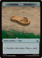 Clue (0014) // Copy (0002) Double-Sided Token [Avatar: The Last Airbender Tokens] MTG Single Magic: The Gathering  | Multizone: Comics And Games