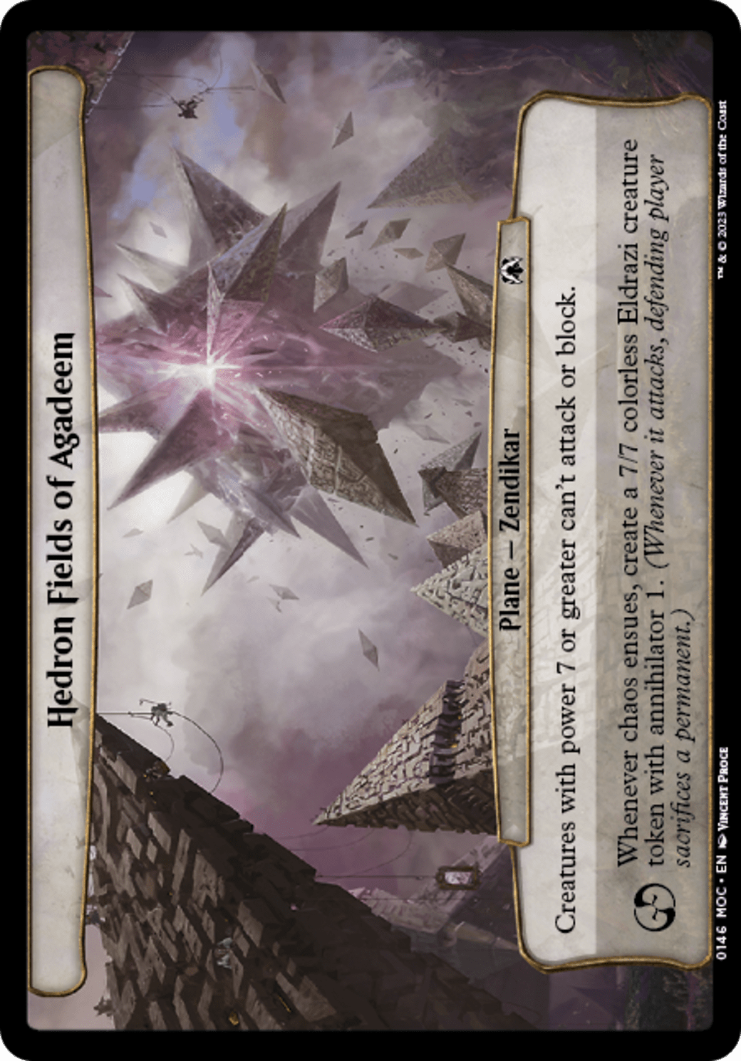 Hedron Fields of Agadeem [March of the Machine Commander] MTG Single Magic: The Gathering  | Multizone: Comics And Games