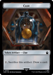 Copy // Clue (0023) Double-Sided Token [Doctor Who Tokens] MTG Single Magic: The Gathering  | Multizone: Comics And Games