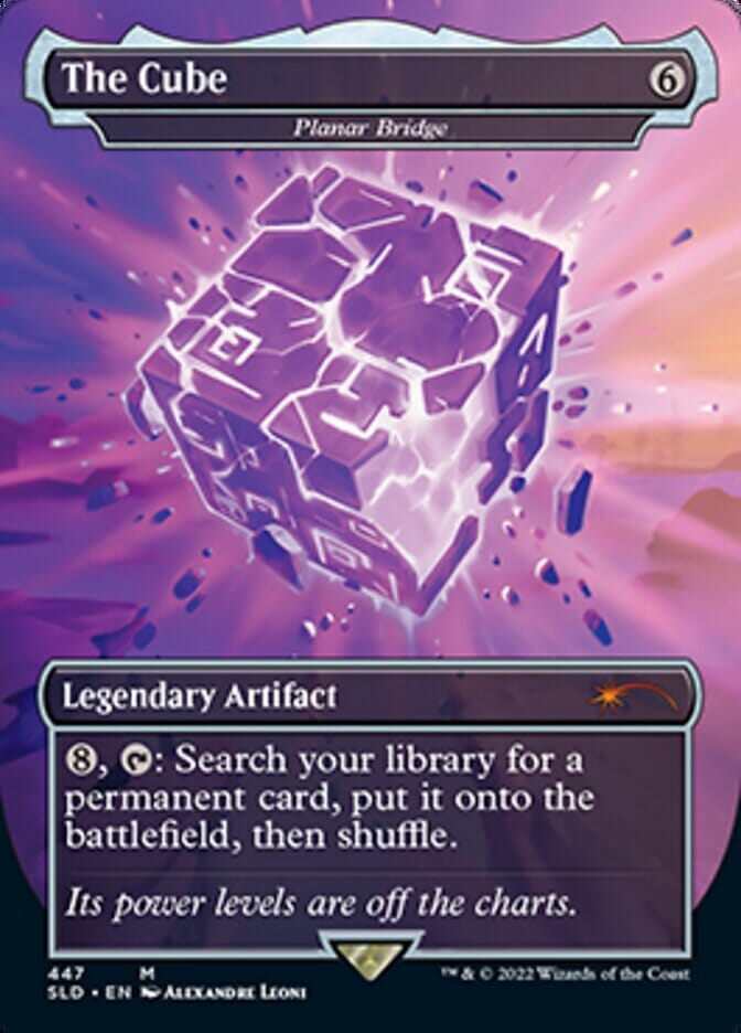 Planar Bridge - The Cube [Secret Lair Drop Series] MTG Single Magic: The Gathering  | Multizone: Comics And Games