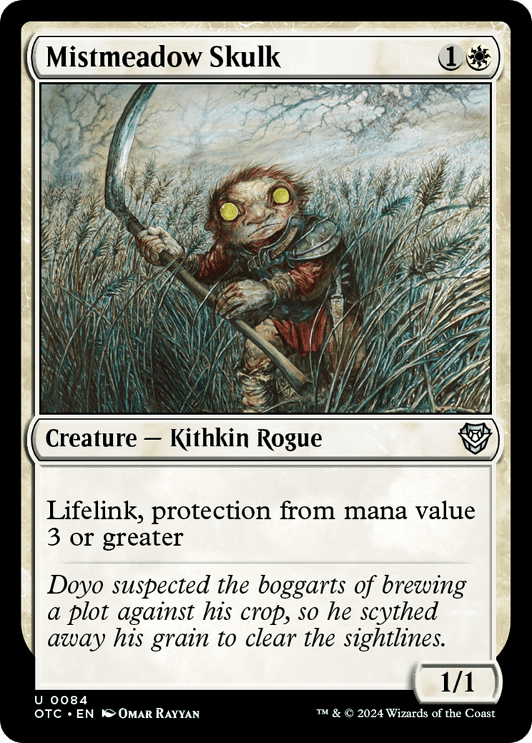 Mistmeadow Skulk [Outlaws of Thunder Junction Commander] MTG Single Magic: The Gathering  | Multizone: Comics And Games