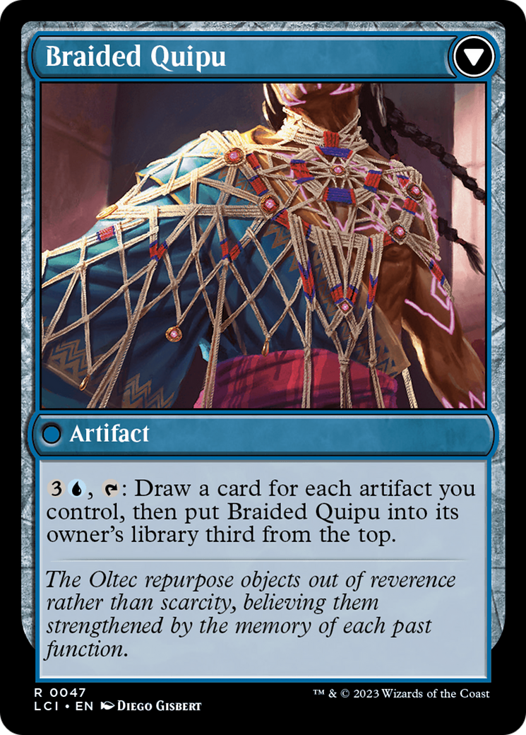 Braided Net // Braided Quipu [The Lost Caverns of Ixalan] | Multizone: Comics And Games