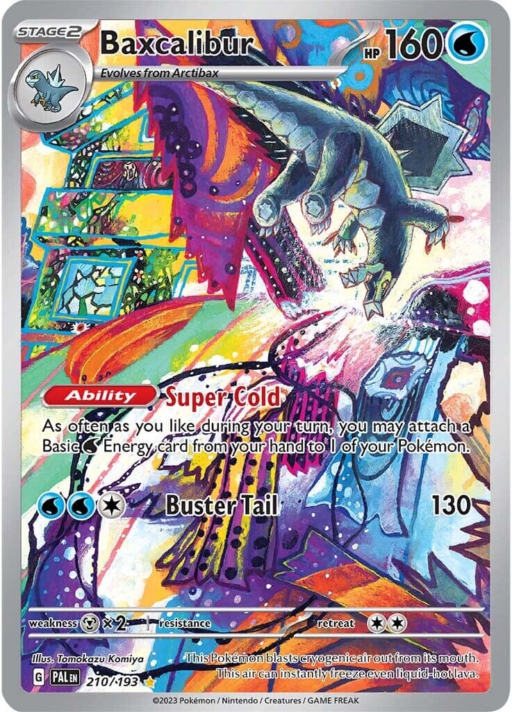 Baxcalibur (210/193) [Scarlet & Violet: Paldea Evolved] Pokemon Single Pokémon  | Multizone: Comics And Games
