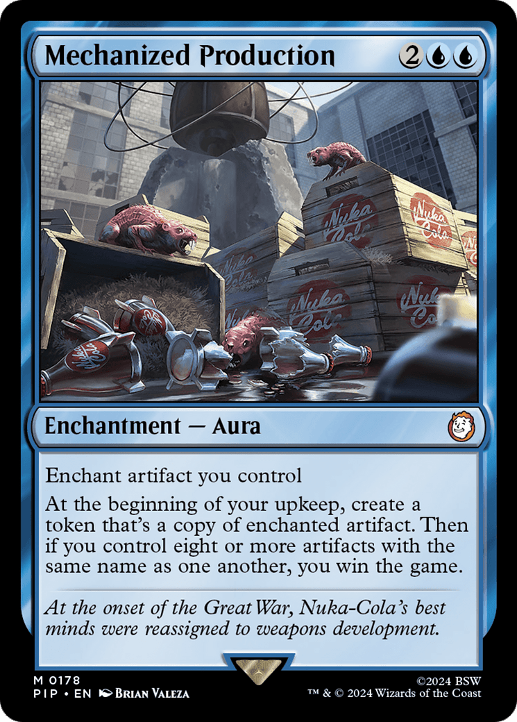 Mechanized Production [Fallout] MTG Single Magic: The Gathering  | Multizone: Comics And Games