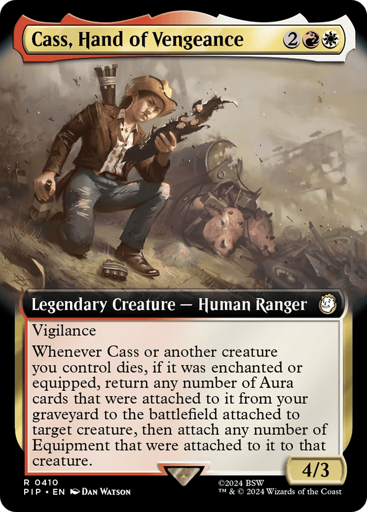 Cass, Hand of Vengeance (Extended Art) [Fallout] MTG Single Magic: The Gathering  | Multizone: Comics And Games