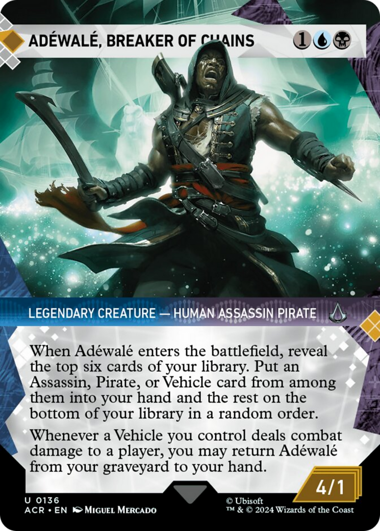 Adewale, Breaker of Chains (Showcase) [Assassin's Creed] | Multizone: Comics And Games