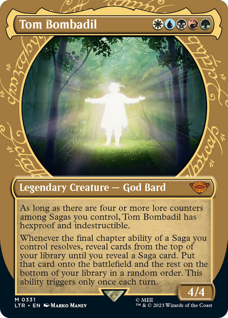 Tom Bombadil (Showcase Ring Frame) [The Lord of the Rings: Tales of Middle-Earth] MTG Single Magic: The Gathering  | Multizone: Comics And Games