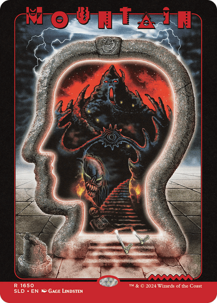 Mountain (1650) [Secret Lair Drop Series] MTG Single Magic: The Gathering  | Multizone: Comics And Games