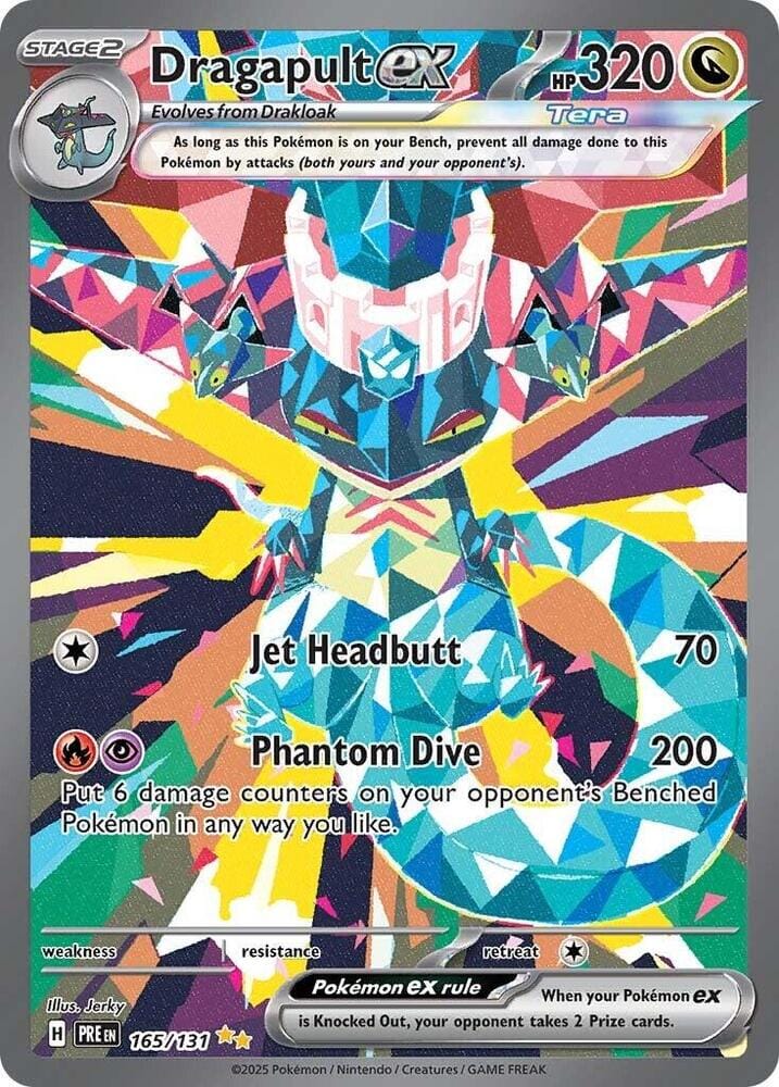 Dragapult ex (165/131) [Scarlet & Violet: Prismatic Evolutions] Pokemon Single Pokémon  | Multizone: Comics And Games