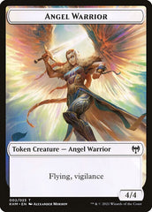 Treasure // Angel Warrior Double-Sided Token [Kaldheim Tokens] MTG Single Magic: The Gathering  | Multizone: Comics And Games