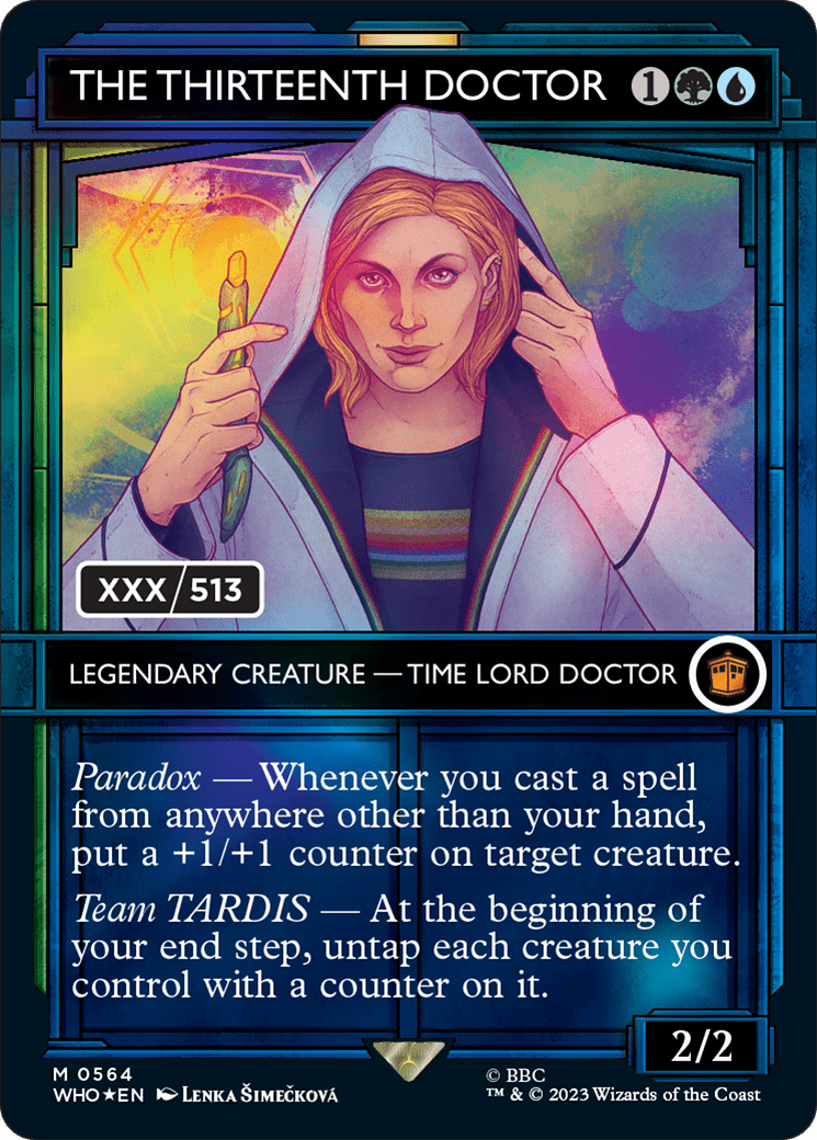 The Thirteenth Doctor (Serialized) [Doctor Who] MTG Single Magic: The Gathering  | Multizone: Comics And Games
