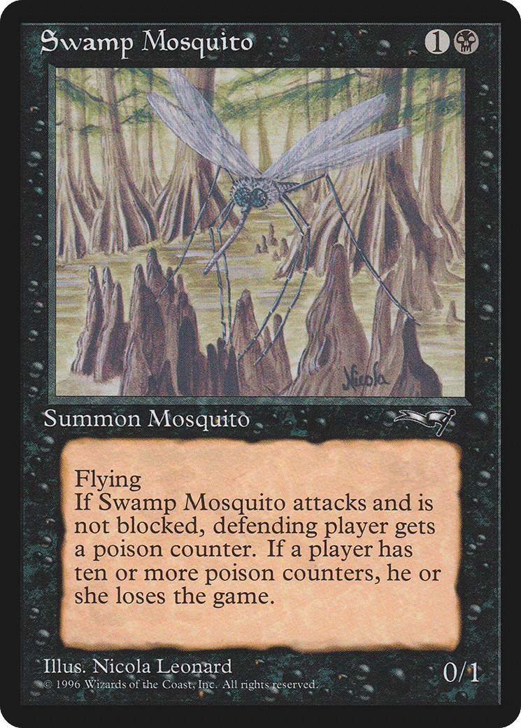 Swamp Mosquito (Facing Forward) [Alliances] MTG Single Magic: The Gathering  | Multizone: Comics And Games