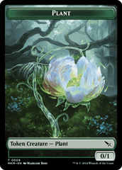 Thopter (0020) // Plant Double-Sided Token [Murders at Karlov Manor Tokens] MTG Single Magic: The Gathering  | Multizone: Comics And Games