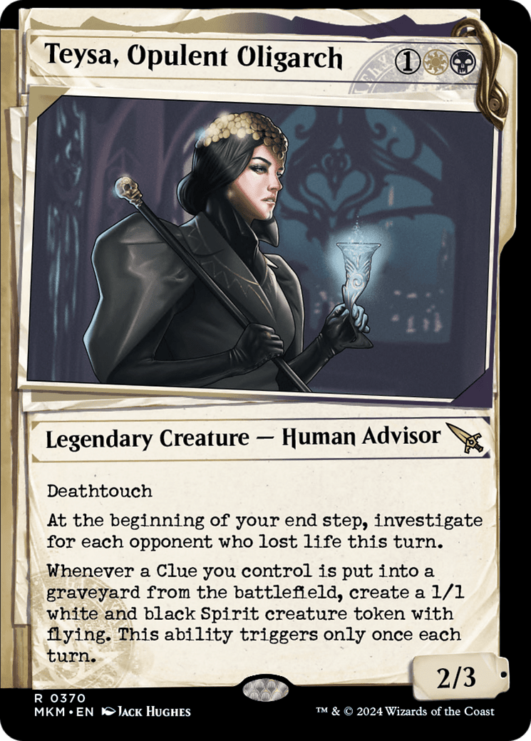 Teysa, Opulent Oligarch (Showcase) (0370) [Murders at Karlov Manor] MTG Single Magic: The Gathering  | Multizone: Comics And Games