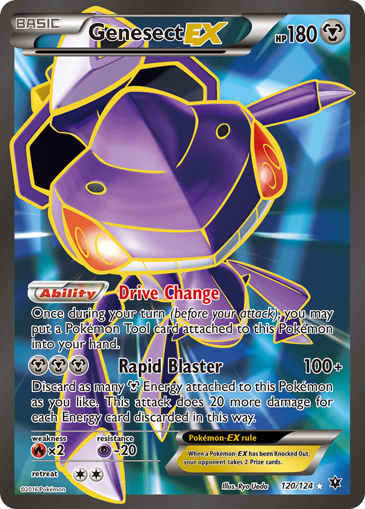 Genesect EX (120/124) [XY: Fates Collide] Pokemon Single Pokémon  | Multizone: Comics And Games