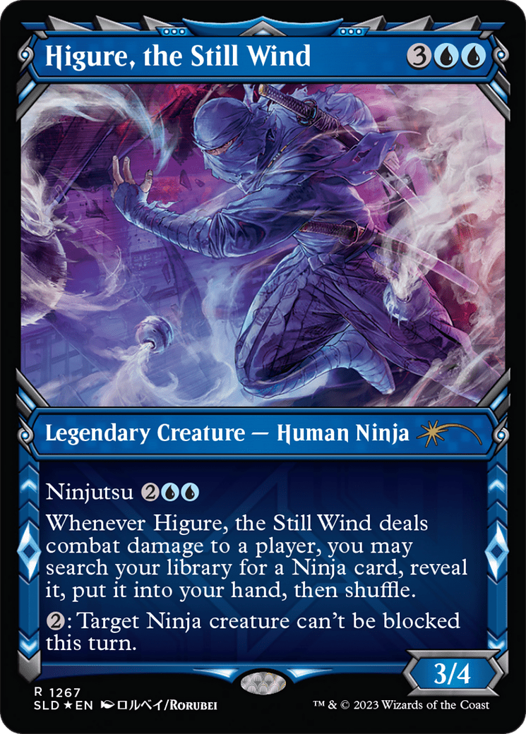 Higure, the Still Wind (Halo Foil) [Secret Lair Drop Series] MTG Single Magic: The Gathering  | Multizone: Comics And Games