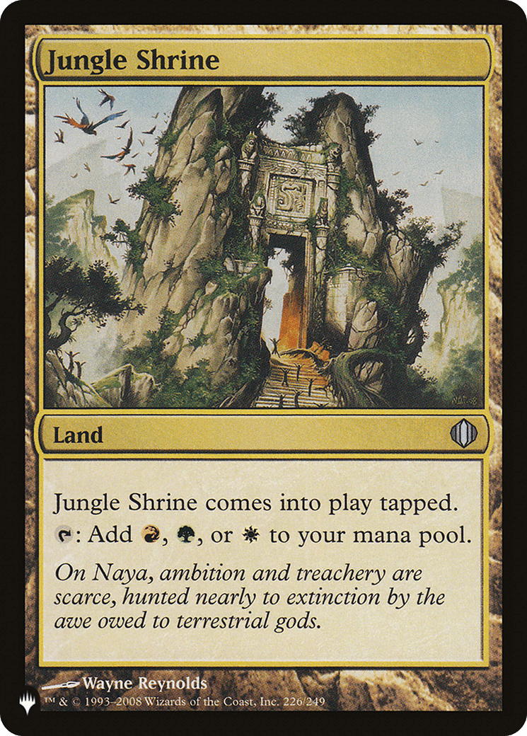 Jungle Shrine [Secret Lair: From Cute to Brute] MTG Single Magic: The Gathering  | Multizone: Comics And Games
